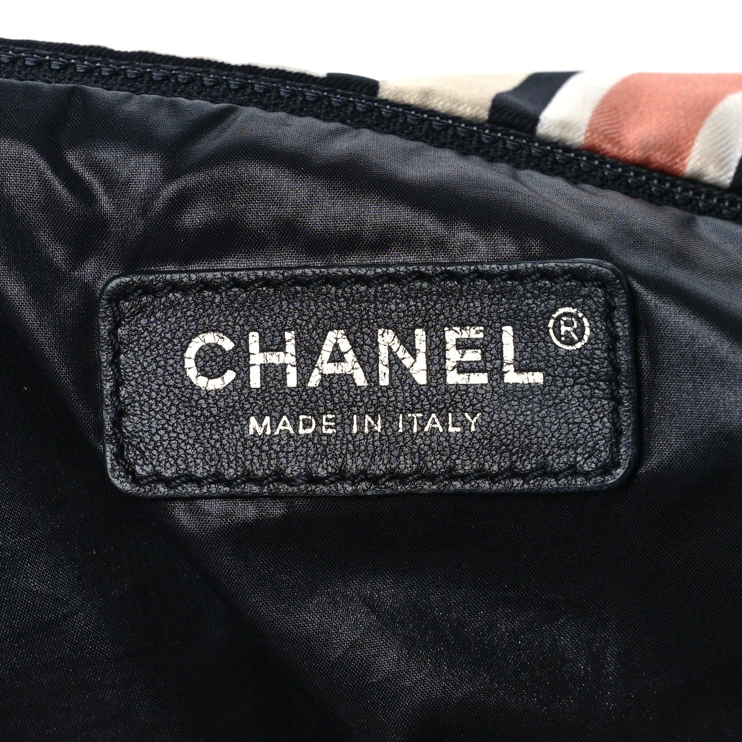 Chanel Nylon Printed Maxi Flap Multicolor 6 of 10
