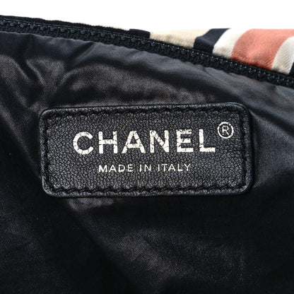 Chanel Nylon Printed Maxi Flap Multicolor 6 of 10