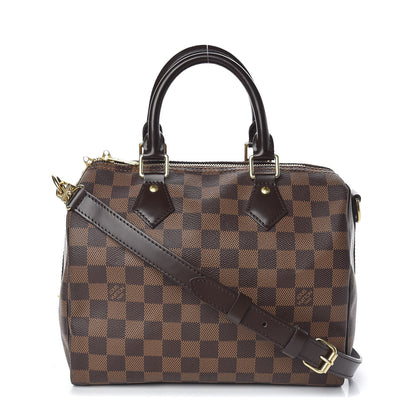 Louis Vuitton Damier Ebene Speedy Bandouliere 25 1 of 11