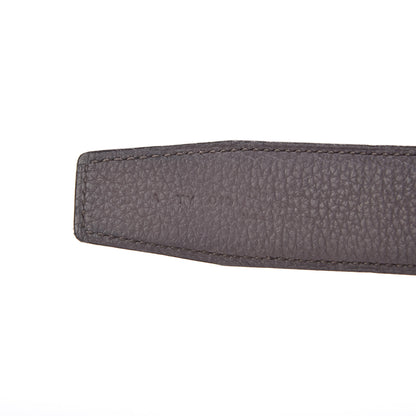 Hermes Box Togo 32mm Belt Strap 85 Black Etain 3 of 10