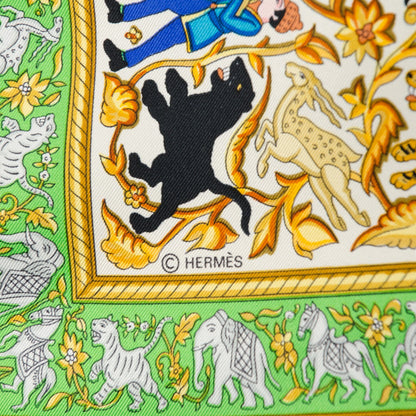 Hermes Silk Chasse En Inde Scarf 90 5 of 6
