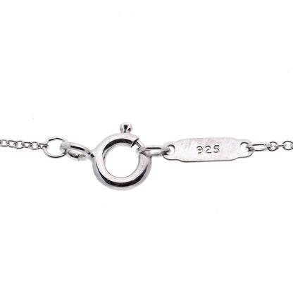 Tiffany Sterling Silver Snowflake Charm Pendant Necklace 5 of 7