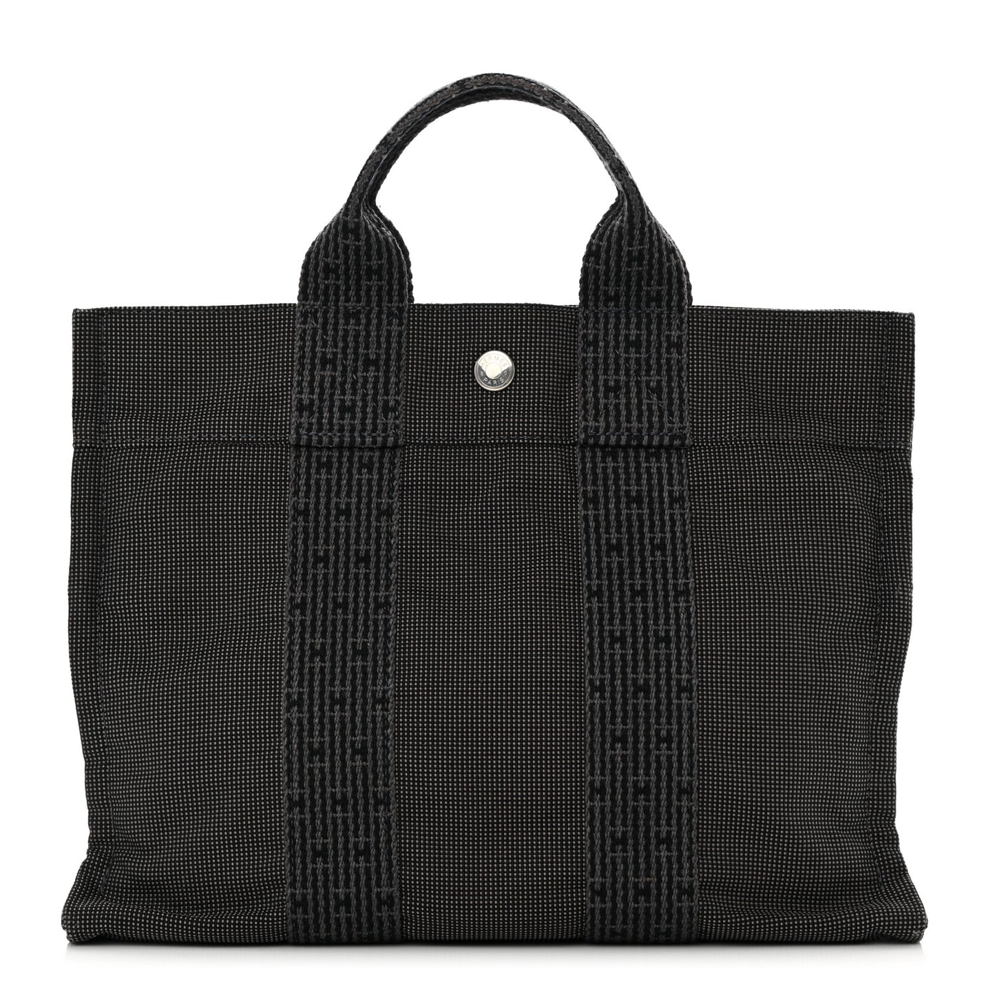 Canvas Herline PM Tote Grey