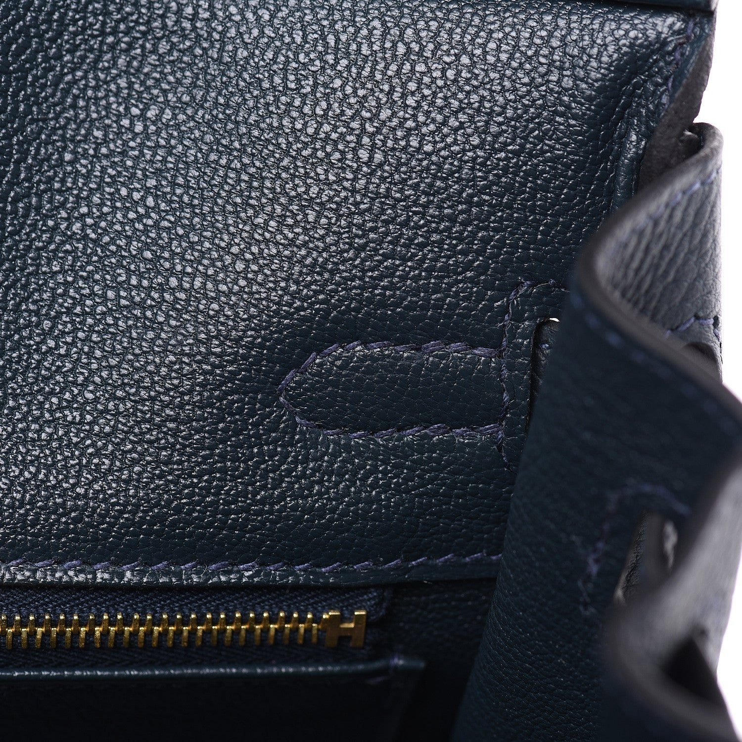 Hermes Togo Birkin 25 Vert Rousseau 13 of 30