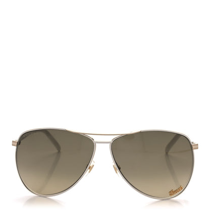 Gucci Aviator Sunglasses GG0502S White 2 of 10