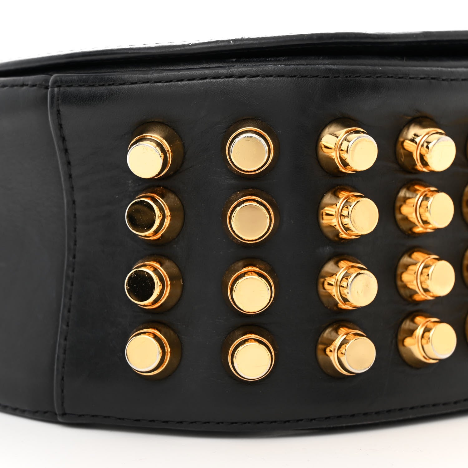 Alexander Wang Calfskin Small Lia Sling Black Pale Gold Hardware 8 of 13