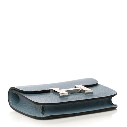Hermes Evercolor Constance Slim Wallet Ciel 5 of 11