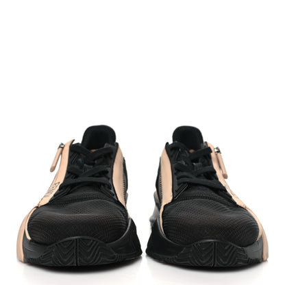 Fendi Nylon Suede Lycra Fendi Flow Low Top Sneakers 36 Black 3 of 9