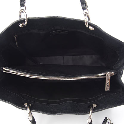 Chanel Caviar Quilted Grand Shopping Tote GST Black 4 of 8