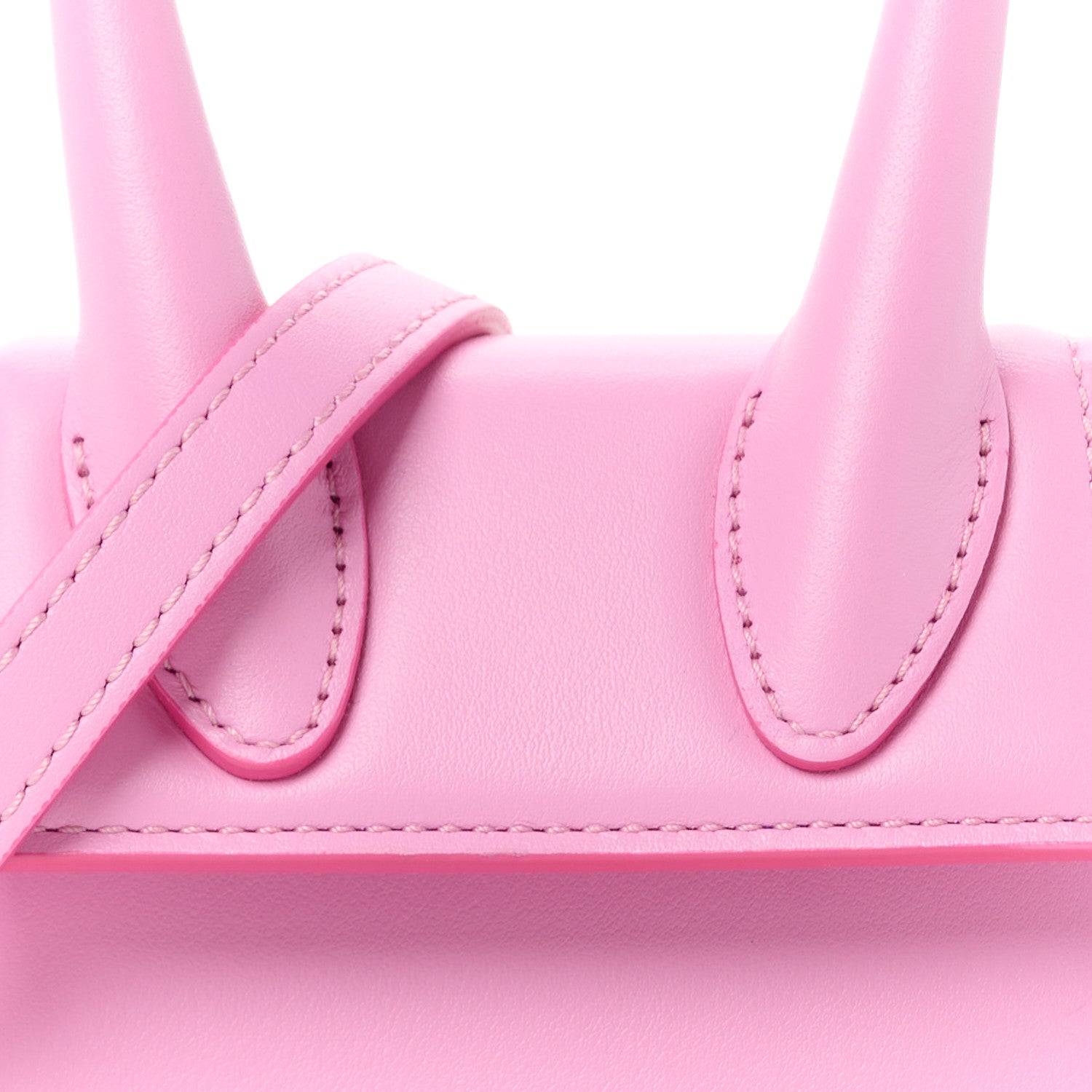 Jacquemus Smooth Calfskin Le Chiquito Pink 8 of 10