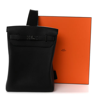 Hermes Togo Hac a Dos GM Backpack So Black 11 of 11