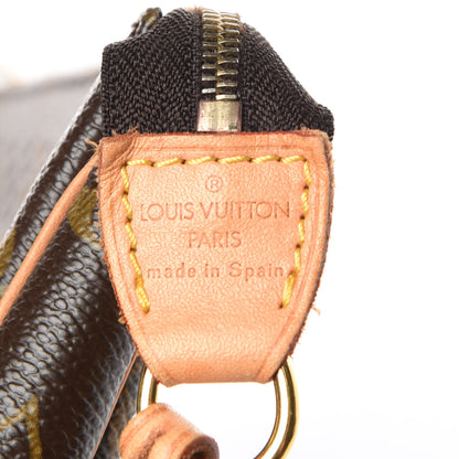 Louis Vuitton Monogram Perforated Pochette Accessories Bag Green 5 of 14