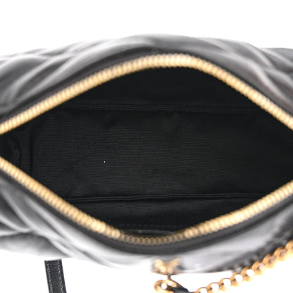 Saint Laurent Lambskin Monogram Mini Sade Tube Bag Black 5 of 11