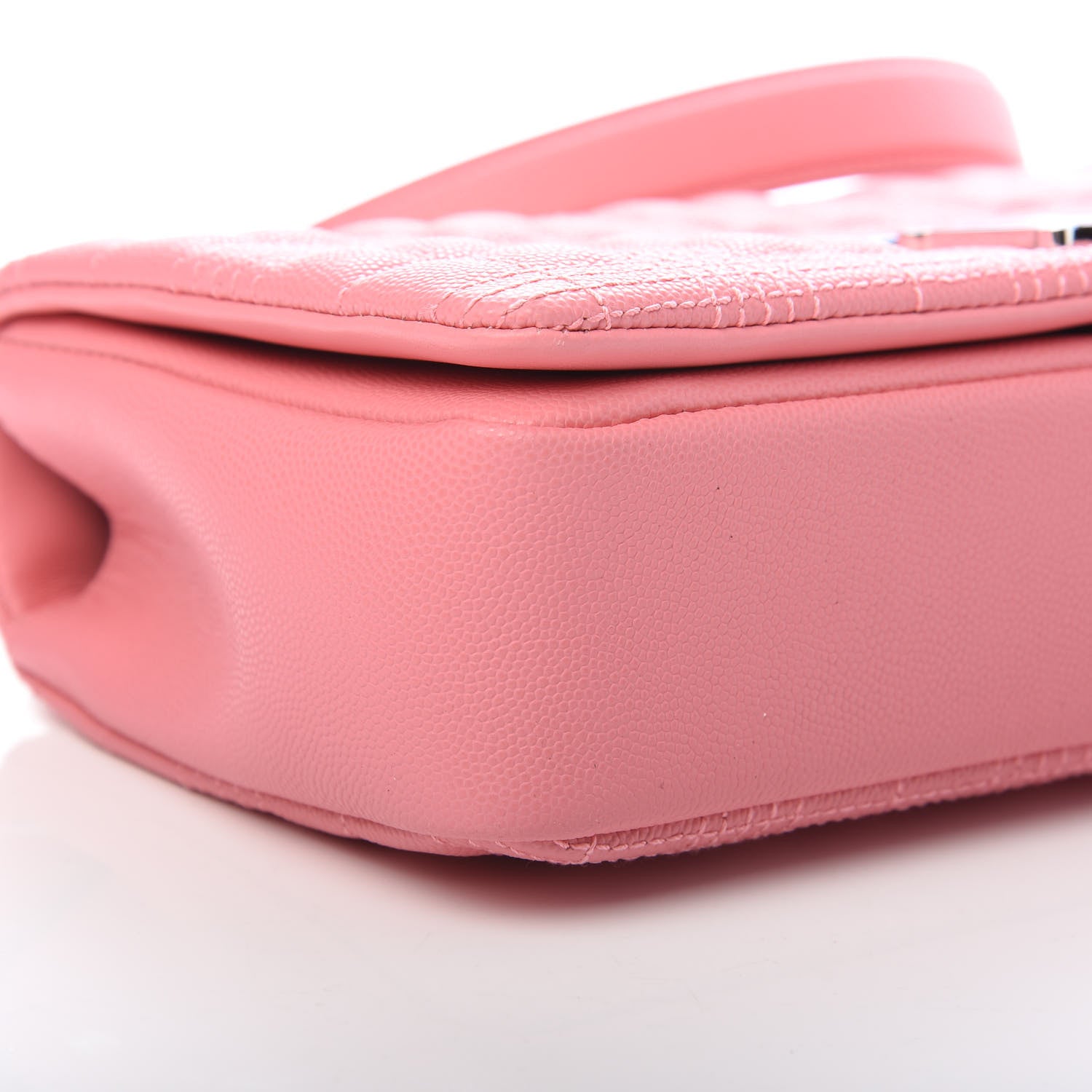 Burberry Lambskin Quilted Small Lola Bag Candy Floss 9 of 10