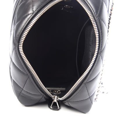 Saint Laurent Calfskin Y Quilted Monogram Small Loulou Bowling Bag Black 5 of 9