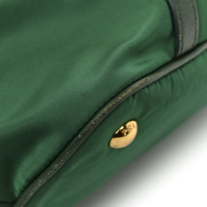 Prada Tessuto Nylon Saffiano Tote Oleandro 16 of 16