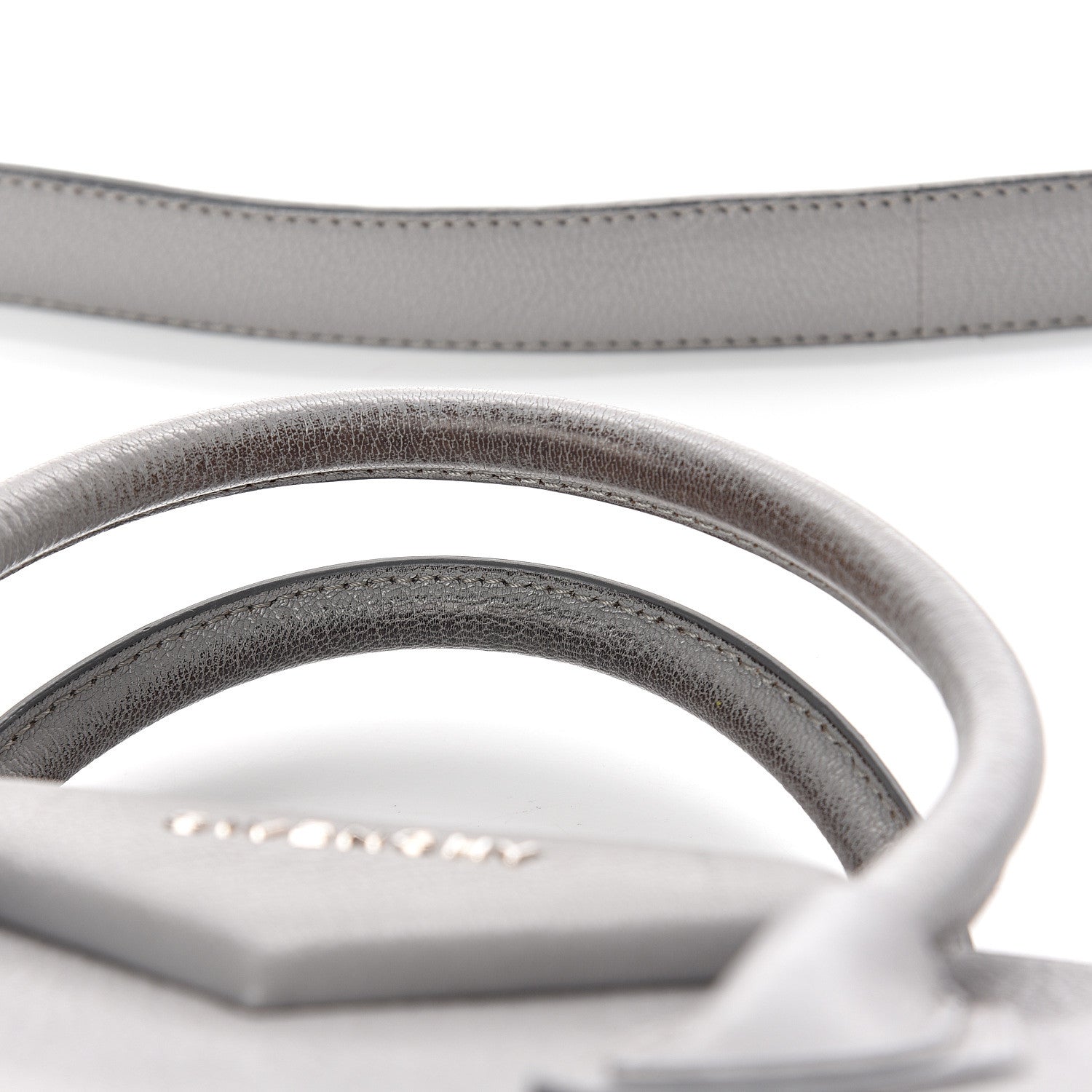 Givenchy Sugar Goatskin Small Antigona Pearl Grey 9 of 9