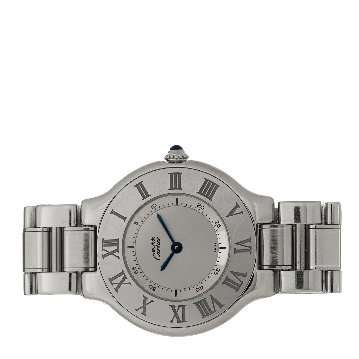 Cartier Stainless Steel 31mm Must De 21 Quartz Watch 2 of 4