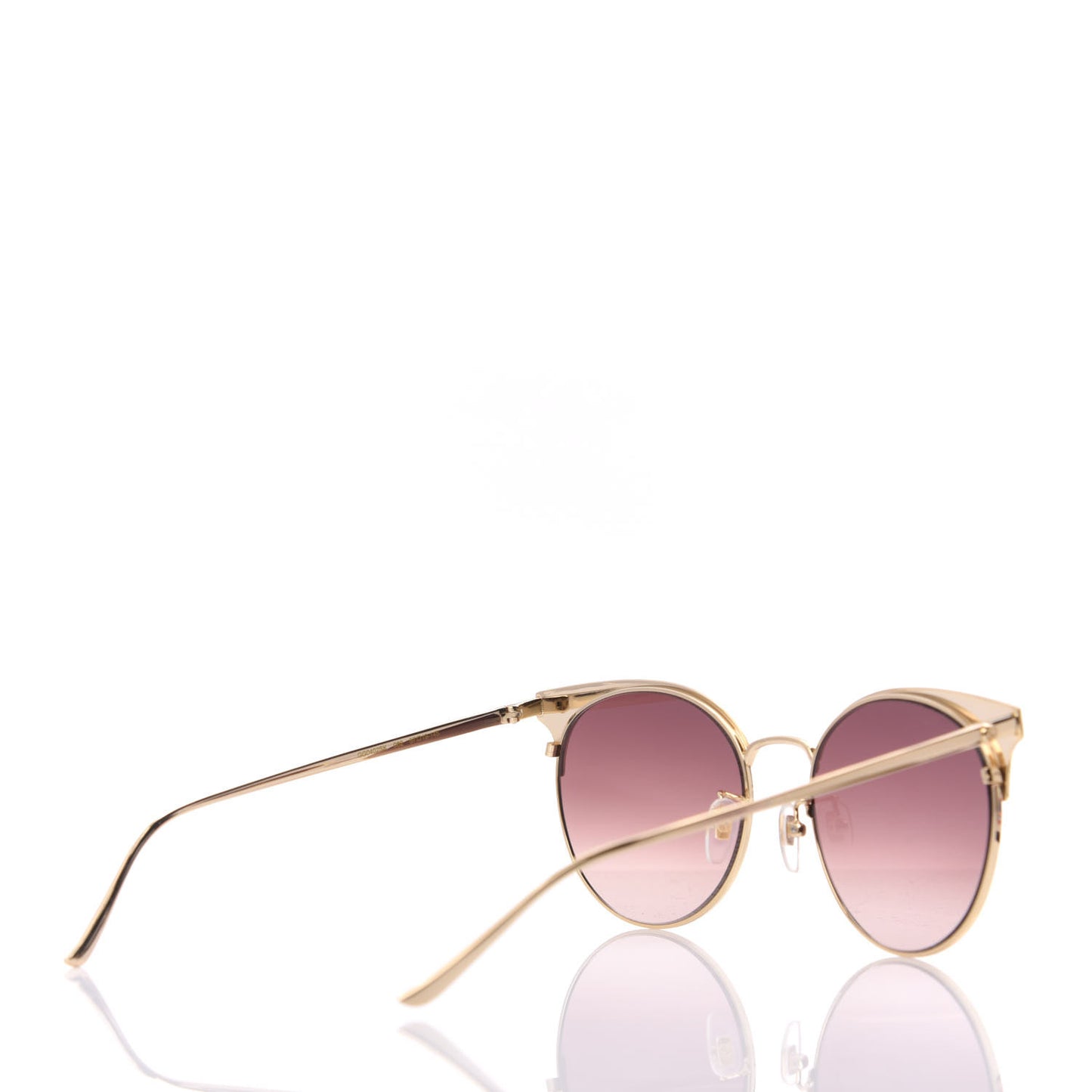 Cat Eye Sunglasses GG0402SK Red Gold