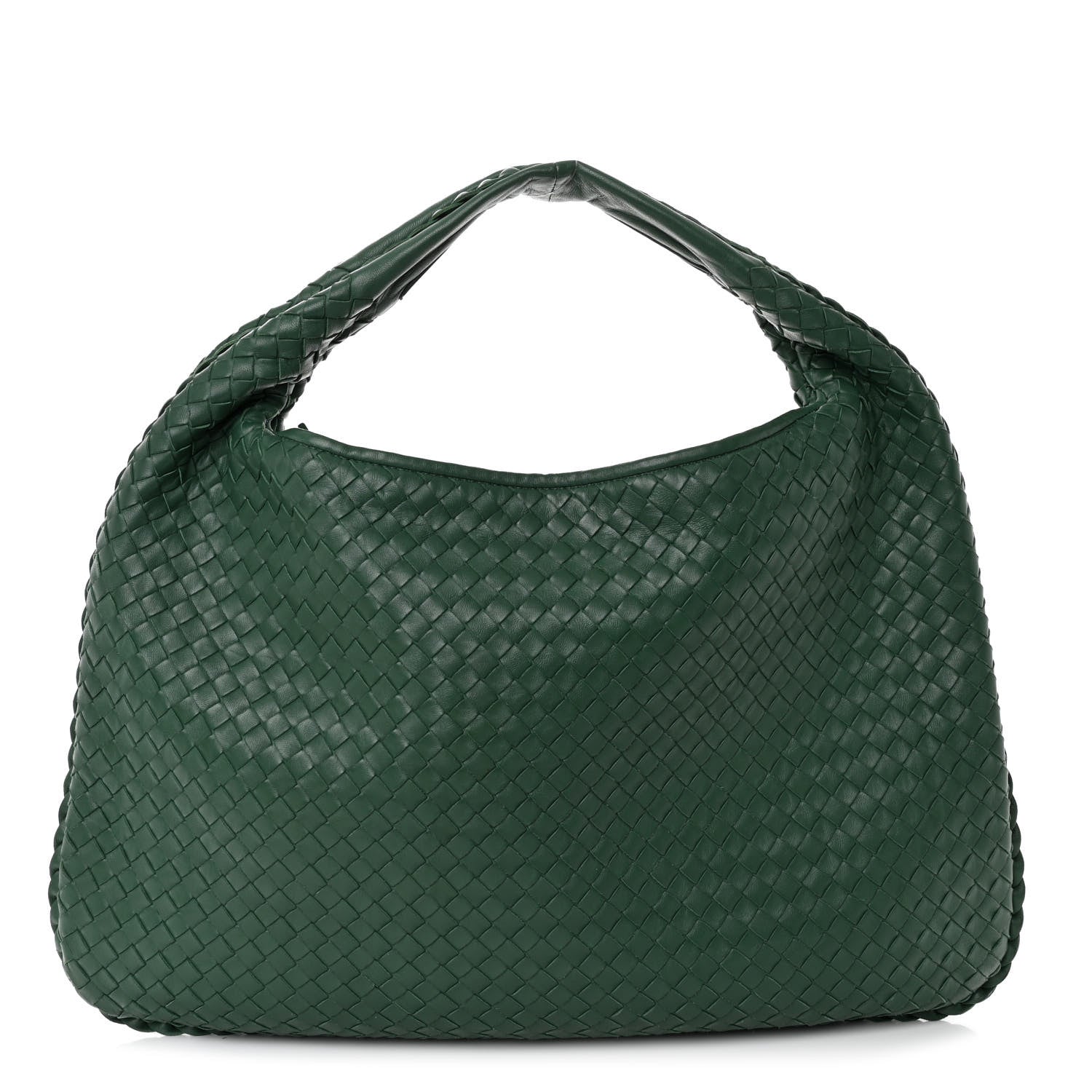 Bottega Veneta Nappa Intrecciato Medium Veneta Hobo Irish Green 1 of 9