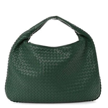 Bottega Veneta Nappa Intrecciato Medium Veneta Hobo Irish Green 1 of 9