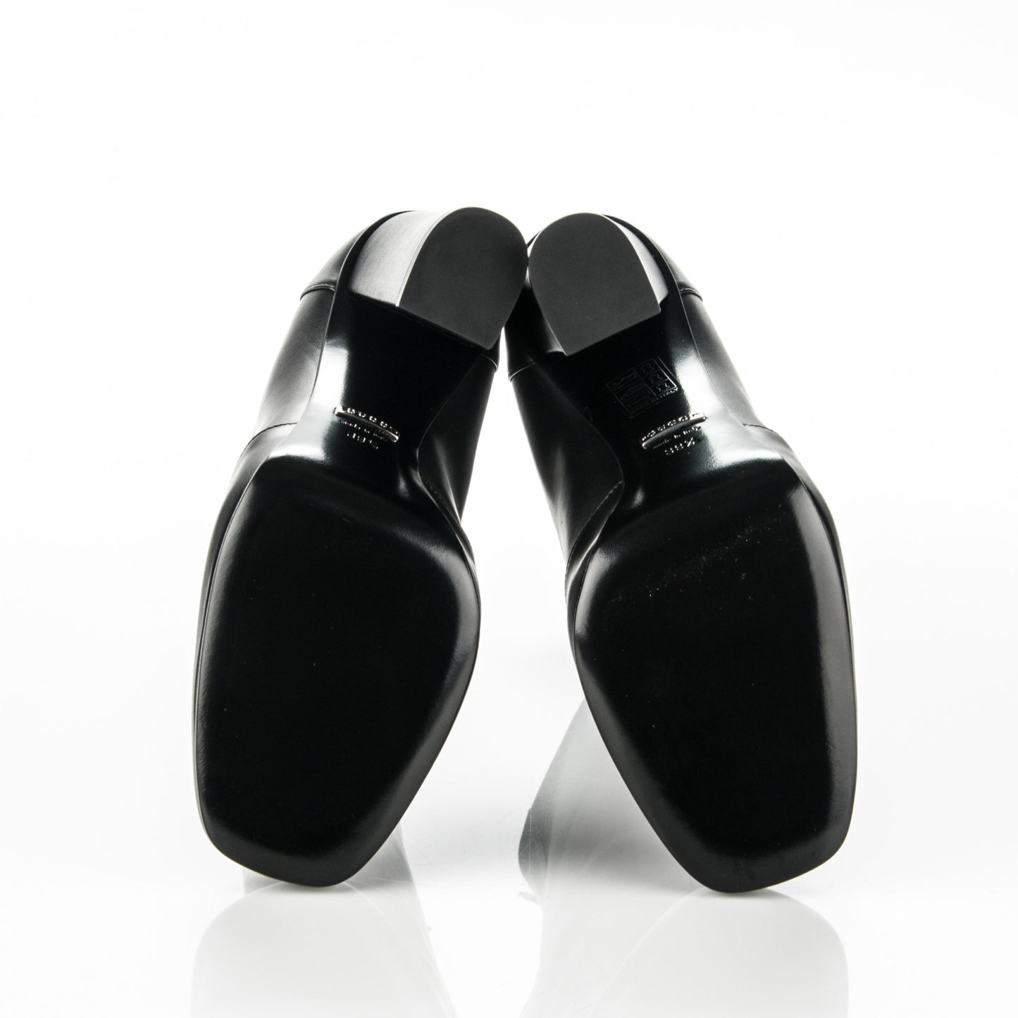Calfskin Twiggy Boots 39.5 Black