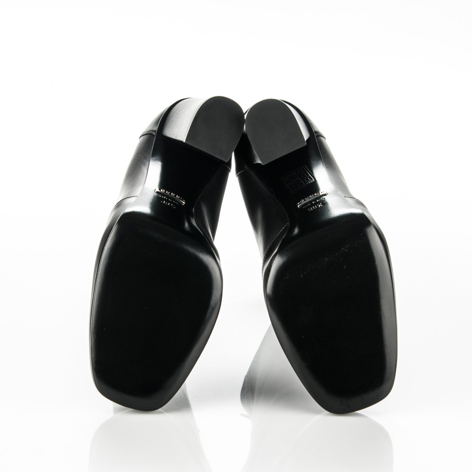 Gucci Calfskin Twiggy Boots 39.5 Black 5 of 6