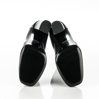 Gucci Calfskin Twiggy Boots 39.5 Black 5 of 6