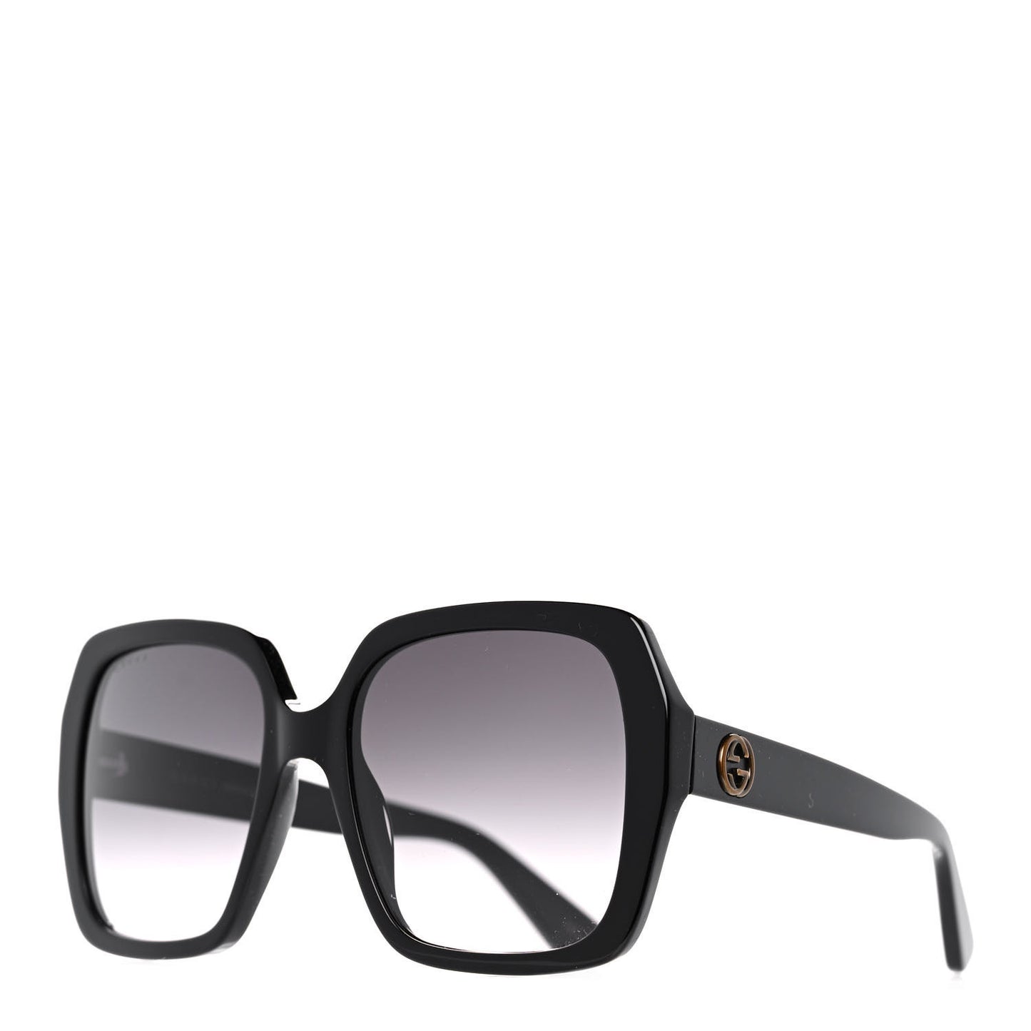 Acetate Square Frame GG0096S Sunglasses Black