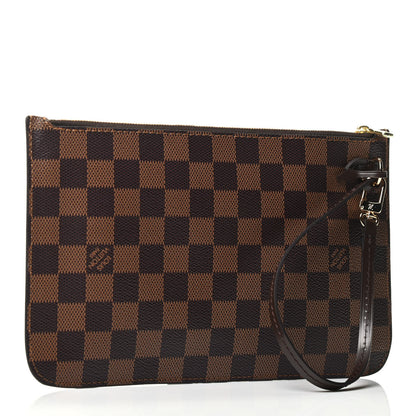 Louis Vuitton Damier Ebene Neverfull MM GM Pochette 3 of 7
