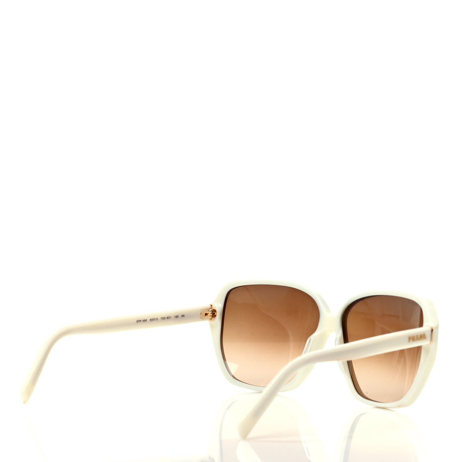 Prada Sunglasses SPR 16M White 3 of 6