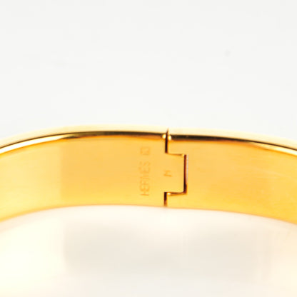 Hermes Enamel Narrow Clic Clac H Bracelet PM Black 5 of 6