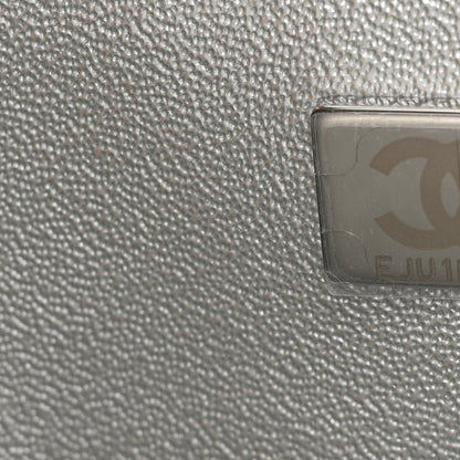 Chanel Metallic Lambskin Quilted Mini Rectangular Flap Silver 7 of 10