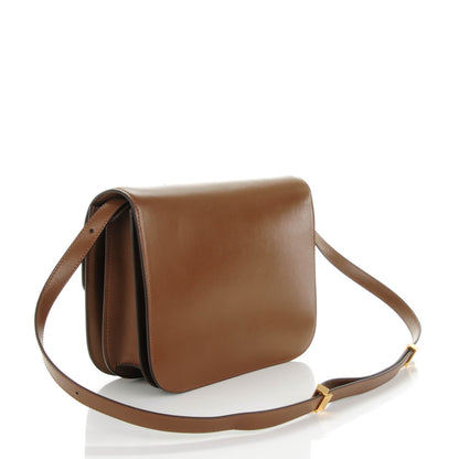 Celine Box Calfskin Medium Classic Box Flap Bag Camel 3 of 8