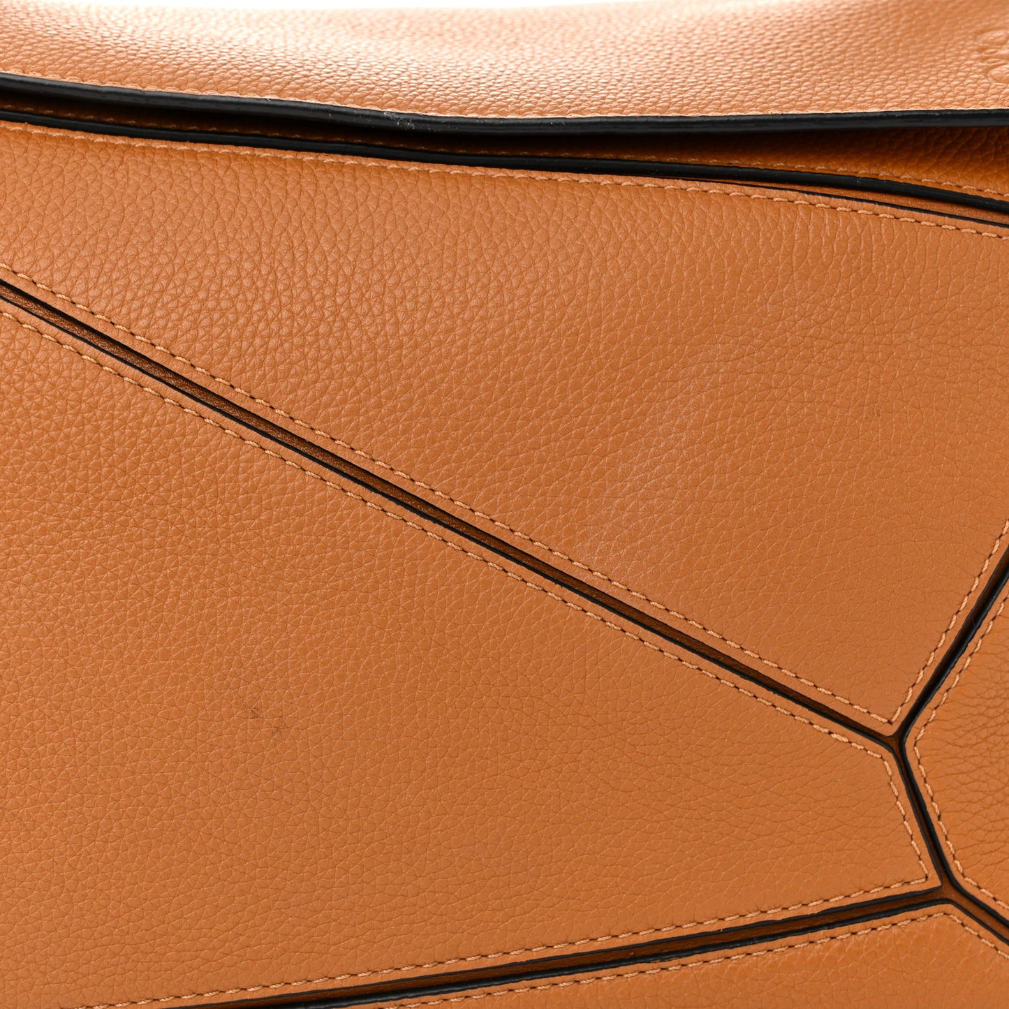 Calfskin Medium Puzzle Bag Tan