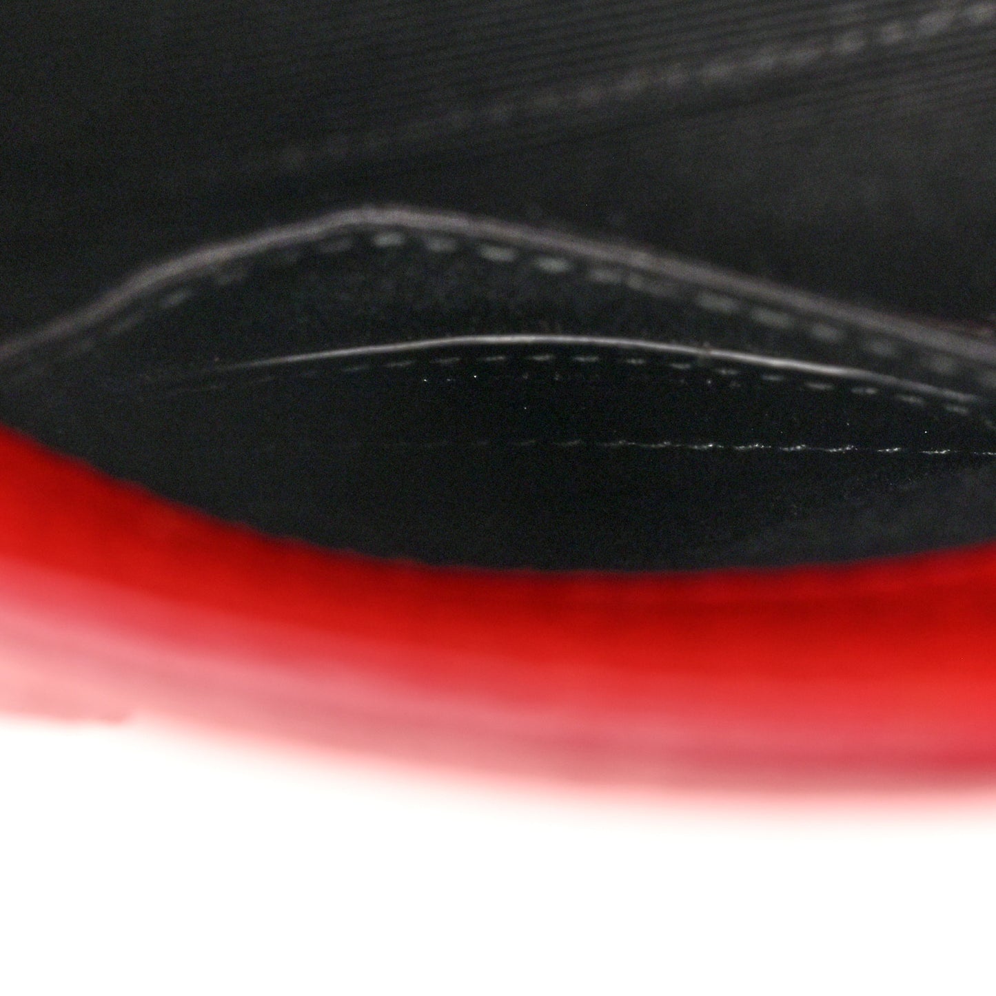 Grained Calfskin Nano Sac De Jour Lipstick Red