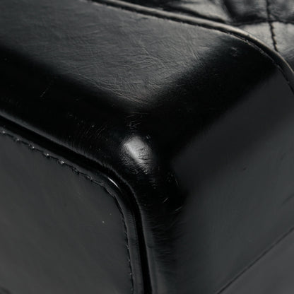 Chanel Aged Calfskin Quilted Gabrielle Backpack Black 10 of 18