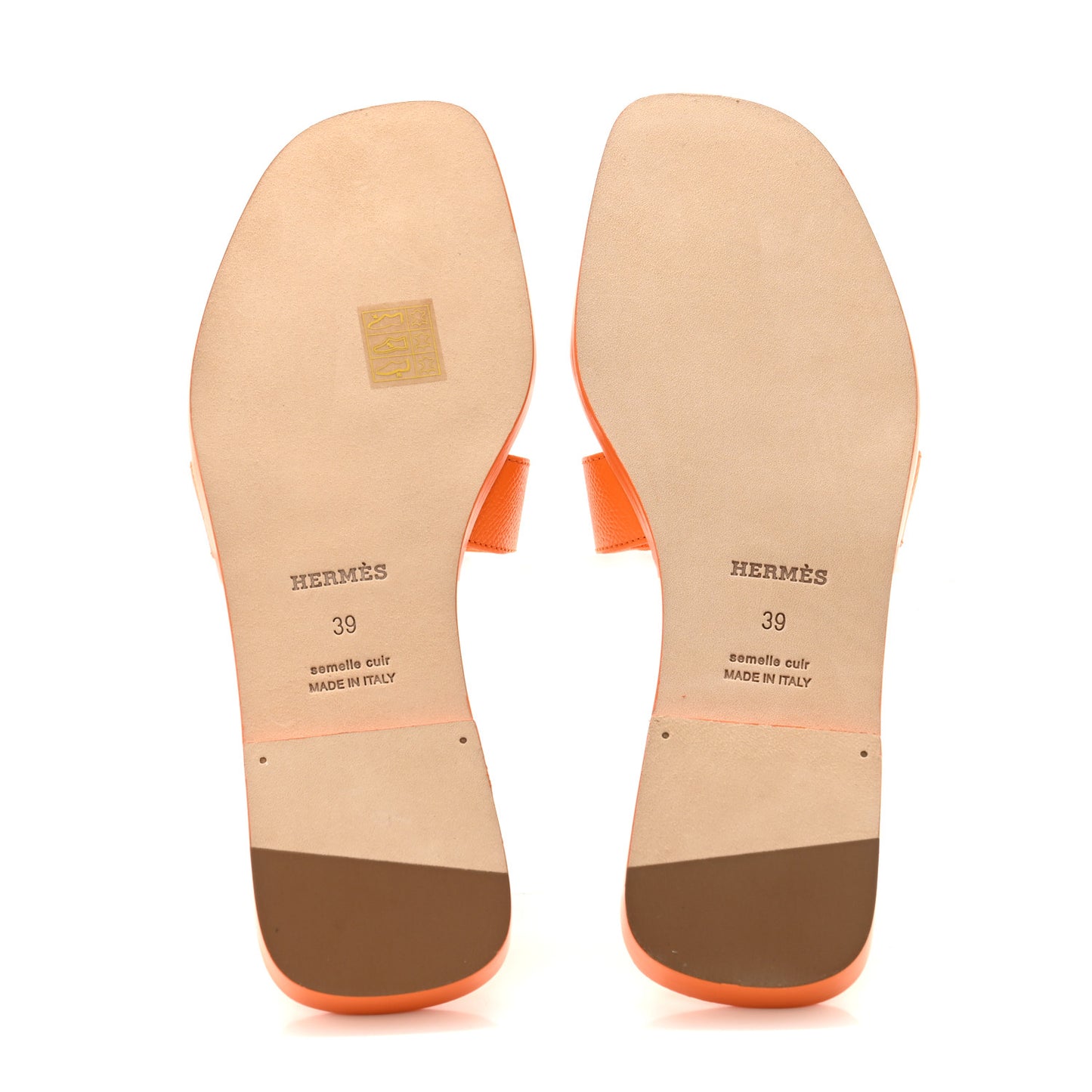 Epsom Oran Sandals 39 Orange Sunset