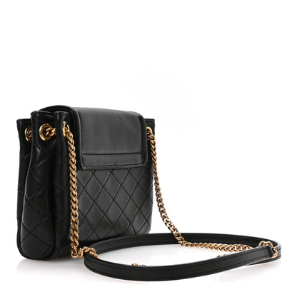 Saint Laurent Lambskin Quilted Monogram Mini Nolita Black 3 of 11