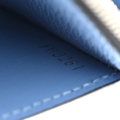 Louis Vuitton Taigarama Coin Card Holder Denim 7 of 7
