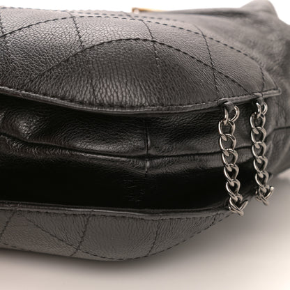 Chanel Calfskin Quilted Small Gabrielle Bucket Black 7 of 10