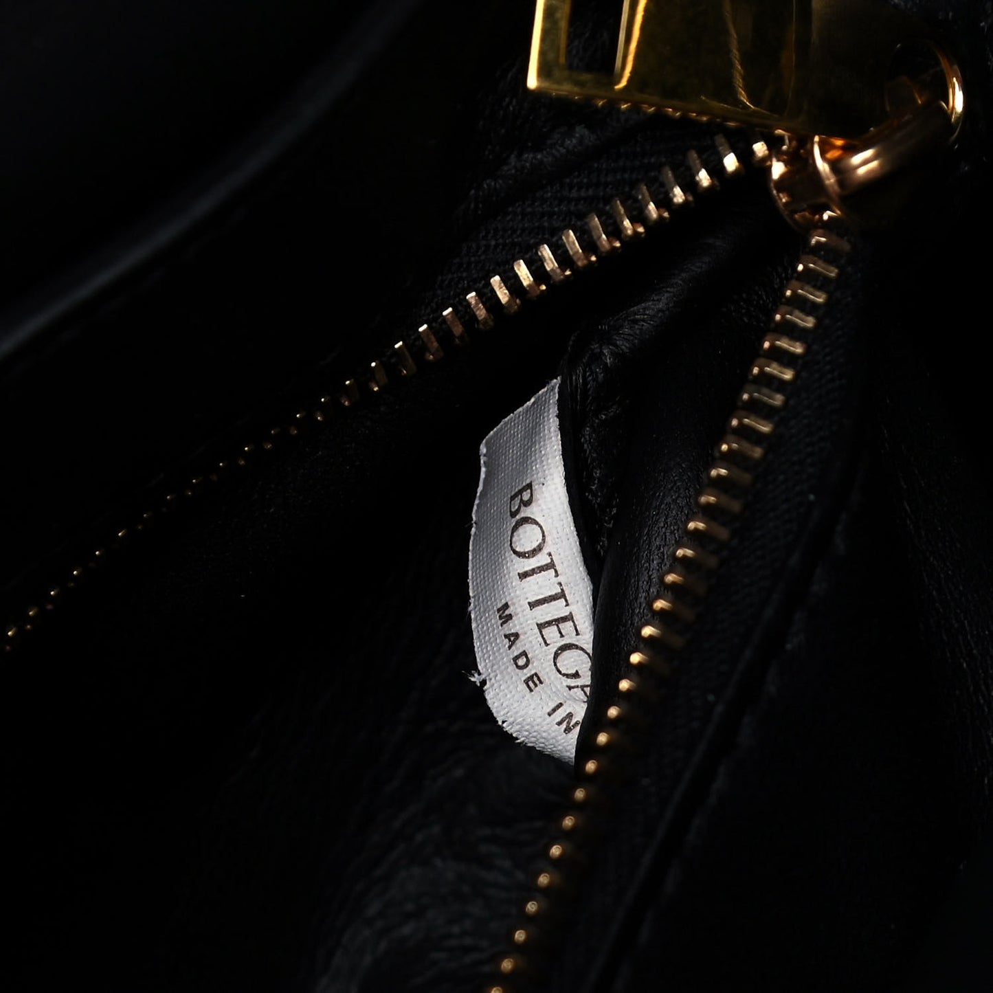 Lambskin Maxi Intreccio Padded Chain Cassette Crossbody Bag Black