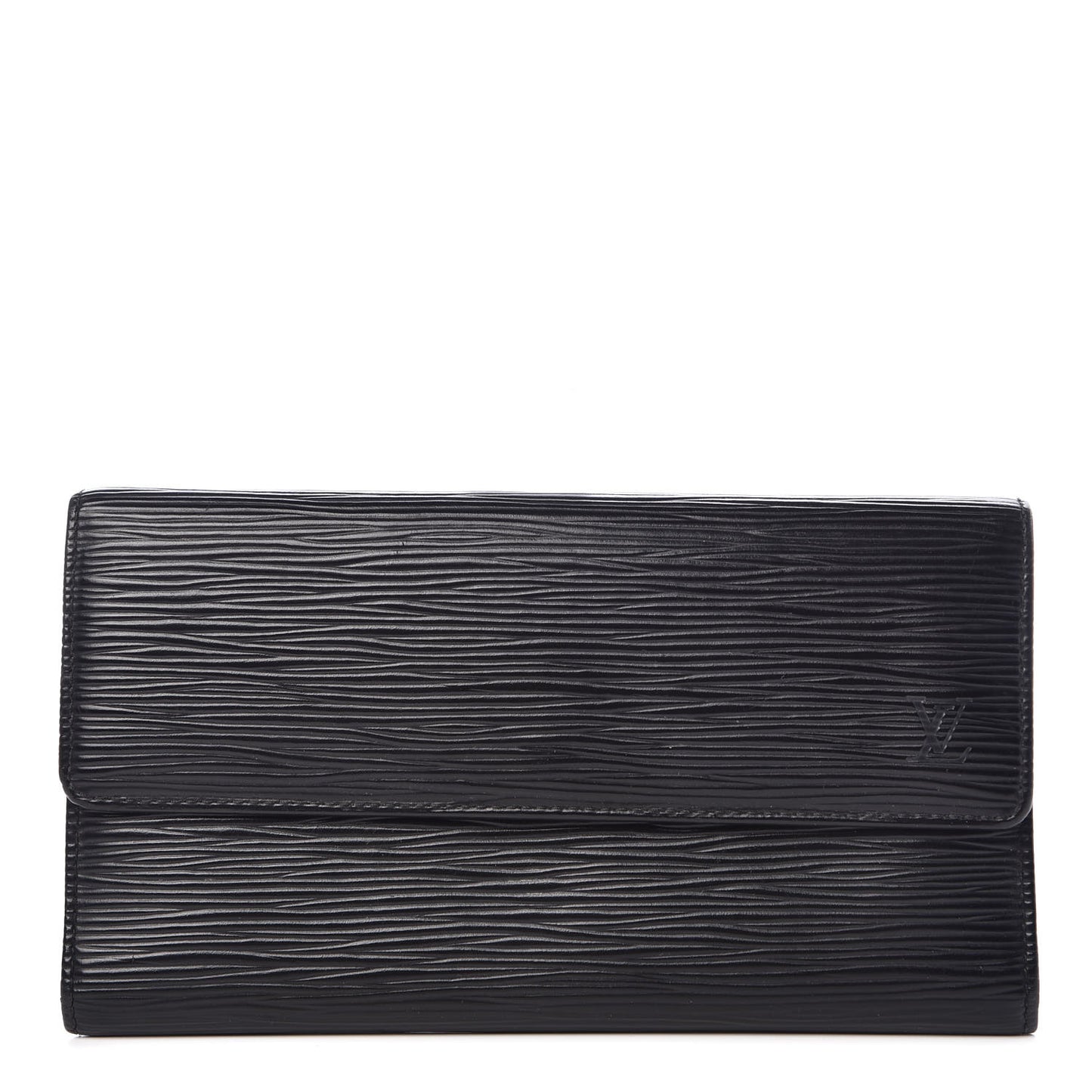 Epi Porte Tresor International Wallet Black