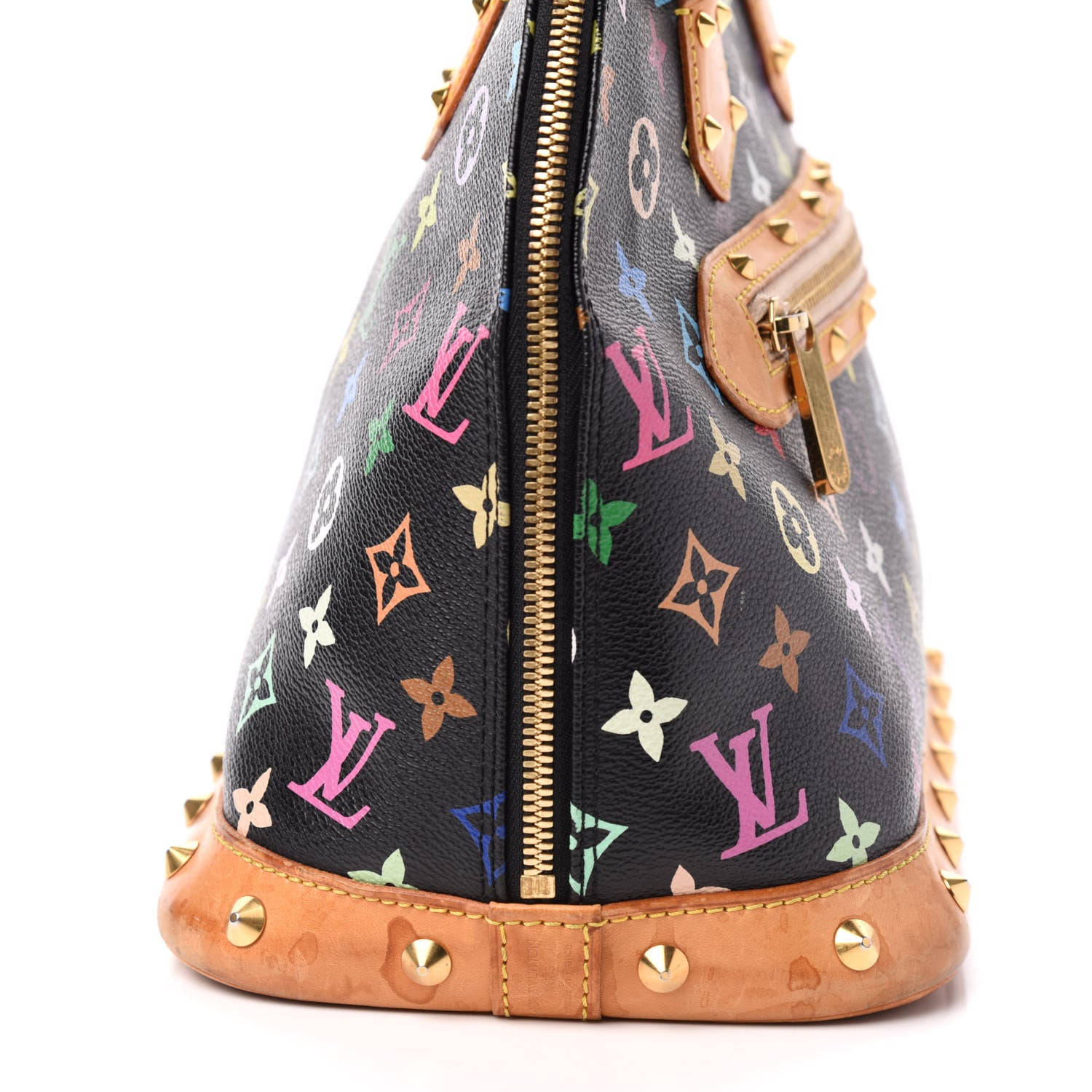 Louis Vuitton Monogram Multicolor Alma Black 11 of 13