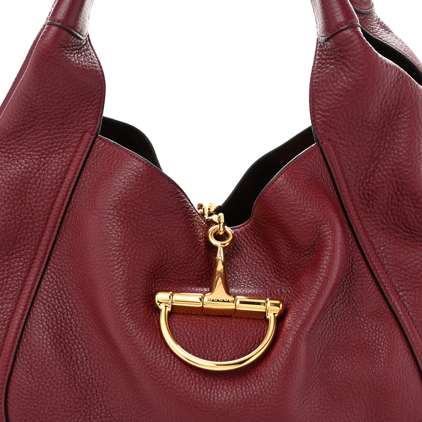 Grained Calfskin Softbit Maxi Shoulder Bag Rosso Ancora