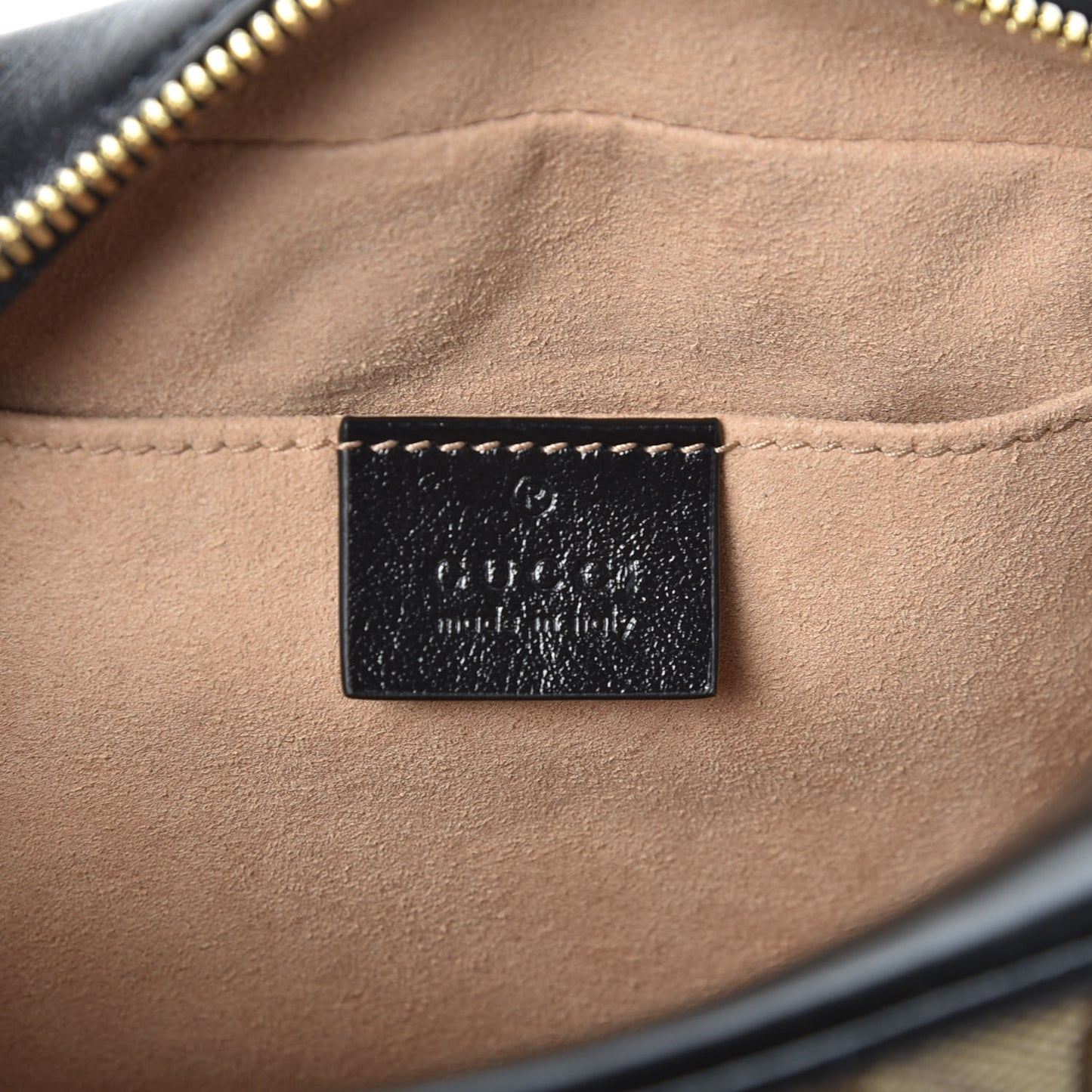 Monogram Matelasse Diagonal Small GG Marmont Chain Shoulder Bag Beige Black