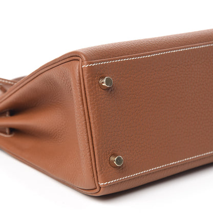 Hermes Togo Kelly Retourne 28 Gold 16 of 41