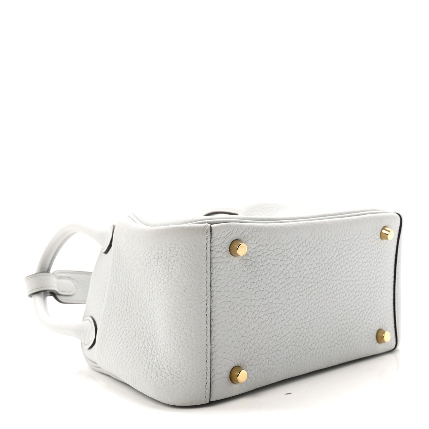 Taurillon Clemence Mini Lindy 20 Bleu Pale