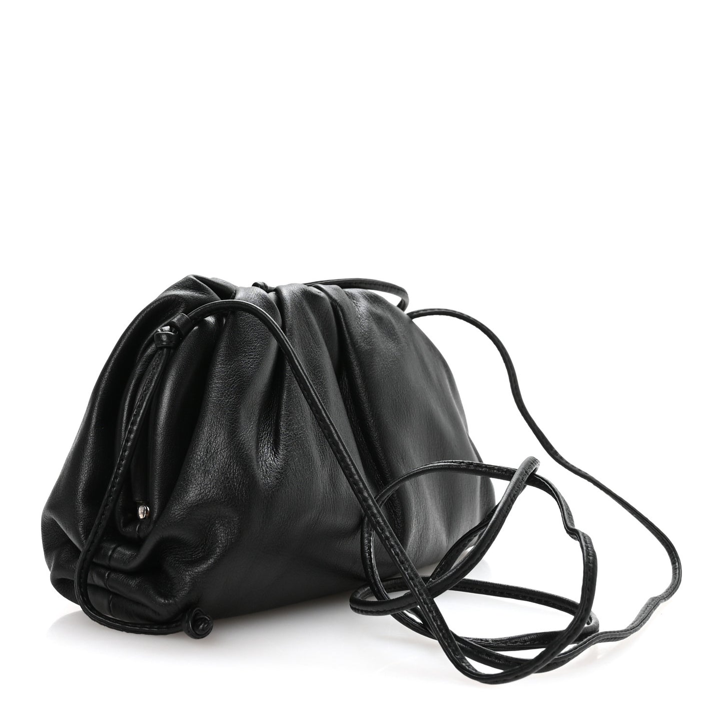 Butter Calfskin The Mini Pouch Black