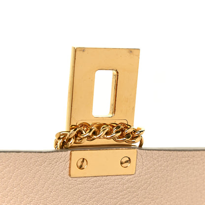Chloe Grained Lambskin Mini Drew Shoulder Bag Abstract White 10 of 13